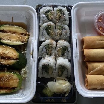 Miso Japanese Restaurant - Spring Rolls (veggie) (right) - Japanese Near Me - Sacramento, California