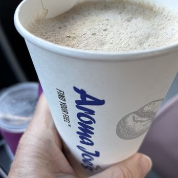 Aroma Joe's - My coffee exactly as I like it-  latte with whole milk- coffee is smooth, nothing bitter about it, just the delicious coffee. - Coffee & Tea Near Me - Wilton Manors, Florida