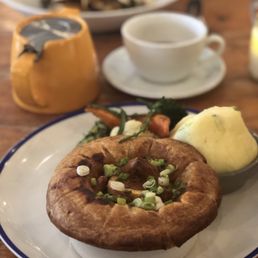 Irish Steak, Guinness, and Bone Marrow Pie