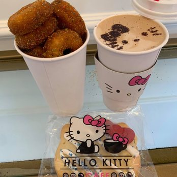 Hello Kitty Cafe - donuts, vanilla latte, blueberry pie - Cafes Near Me - Irvine, California Hello Kitty Cafe - donuts, vanilla latte, blueberry pie - Cafes Near Me - Irvine, California