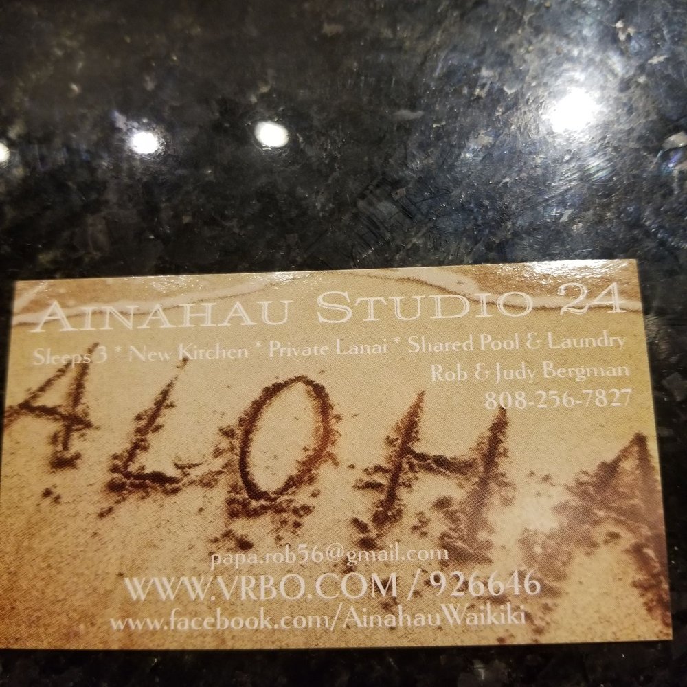 Ainahau Studio 24 - This place is better than any hotel! Snorkel gear, beach towels, chairs, bags to carry them, coolers..You name it@ It's here! - Vacation Rentals Near Me - Honolulu, Hawaii Ainahau Studio 24 - This place is better than any hotel! Snorkel gear, beach towels, chairs, bags to carry them, coolers..You name it@ It's here! - Vacation Rentals Near Me - Honolulu, Hawaii
