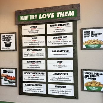 Wingstop - Flavors - Chicken Wings Near Me - Rancho Cucamonga, California