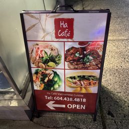 Sandwich board outside~ (November 2024)