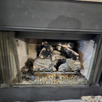 Chimney Star - Chimney Sweep & Air Duct Cleaning - The damage before slightly closer. - Chimney Sweeps Near Me - Pflugerville, Texas