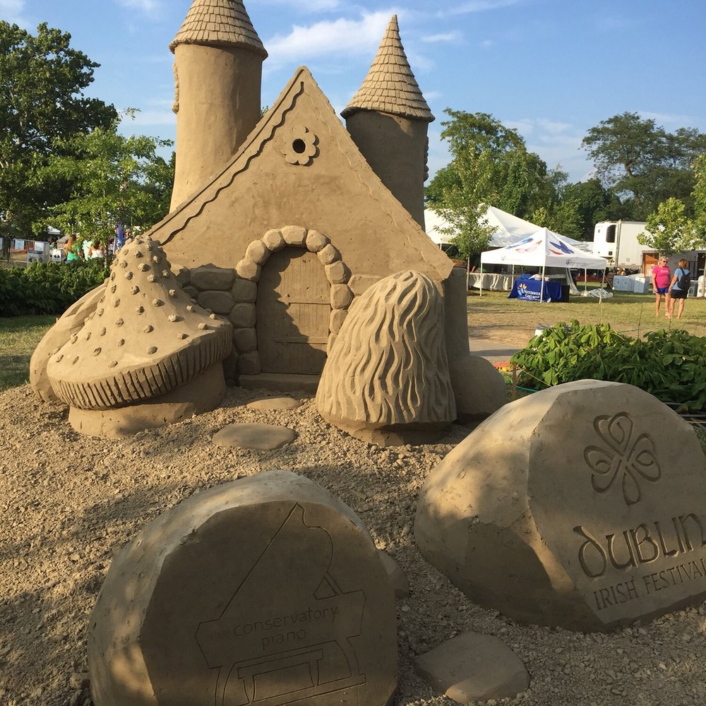 Dublin Irish Festival - 2018 Sand sculpture - Local Flavor Near Me - Dublin, Ohio Dublin Irish Festival - 2018 Sand sculpture - Local Flavor Near Me - Dublin, Ohio