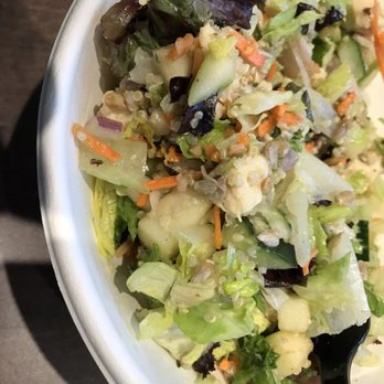 CHOP5 Salad Kitchen - Shrimp Salad (subbed chicken for the protein) - Salad Near Me - Columbus, Ohio CHOP5 Salad Kitchen - Shrimp Salad (subbed chicken for the protein) - Salad Near Me - Columbus, Ohio