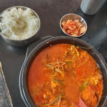 Korean Kitchen - Spicy Beef Soup. - Korean Near Me - North Miami Beach, Florida