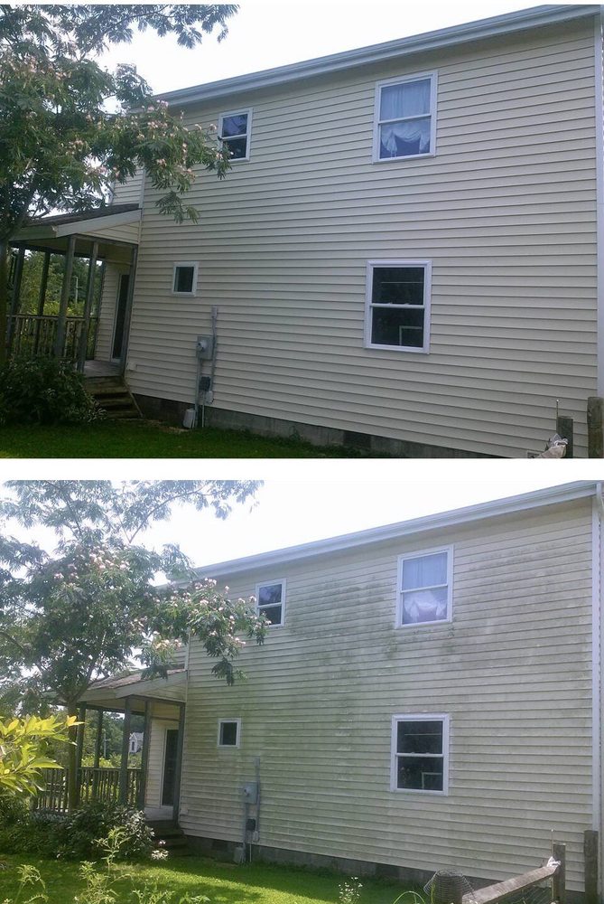 Slide of A Plus Soft Wash