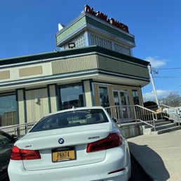 Exterior outside entrance of Dix Hills Diner - Huntington, New York Exterior outside entrance of Dix Hills Diner - Huntington, New York