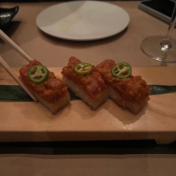 Umi - Spicy Tuna Crispy Rice - Sushi Bars Near Me - Atlanta, Georgia Umi - Spicy Tuna Crispy Rice - Sushi Bars Near Me - Atlanta, Georgia