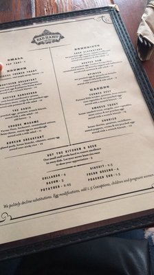 Menu photo 1 Bad Habit Room Portland, OR Menu photo 1 Bad Habit Room Portland, OR