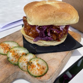 DOMU - Chicken Sando- only available for brunch on Saturday & Sunday - IG: @zachcoastalgreenberg - Ramen Near Me - Orlando, Florida