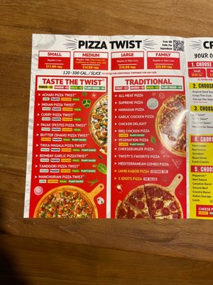 Menu photo 2 Pizza Twist Salt Lake City, UT Menu photo 2 Pizza Twist Salt Lake City, UT