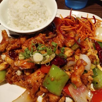 Sushi House - Kung Pao chicken. - Sushi Bars Near Me - Spokane Valley, Washington