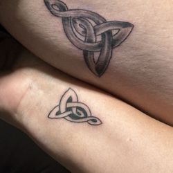Goodspeed Tattoo - Mother Son Celtic knot