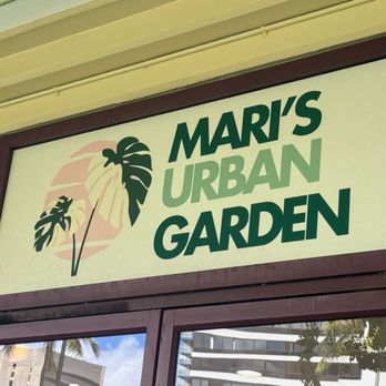 Mari’s Urban Garden - Signage above - Nurseries & Gardening Near Me - Honolulu, Hawaii