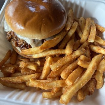Big Bear Mountain Brewery - BBQ Sand-which (pulled pork) - Pubs Near Me - Big Bear Lake, California Big Bear Mountain Brewery - BBQ Sand-which (pulled pork) - Pubs Near Me - Big Bear Lake, California