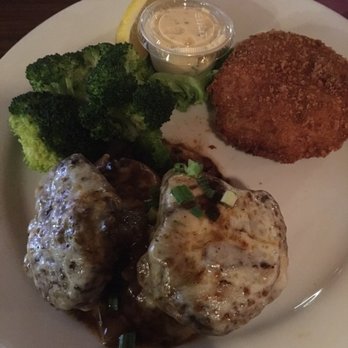 Dagwood's Pub - French onion filet and crabcake - Pubs Near Me - Philadelphia, Pennsylvania Dagwood's Pub - French onion filet and crabcake - Pubs Near Me - Philadelphia, Pennsylvania