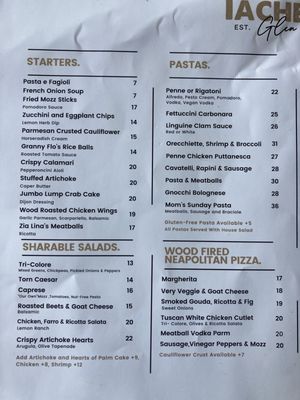 Menu photo 1 Iachetti's Kitchen Glen Rock, NJ Menu photo 1 Iachetti's Kitchen Glen Rock, NJ