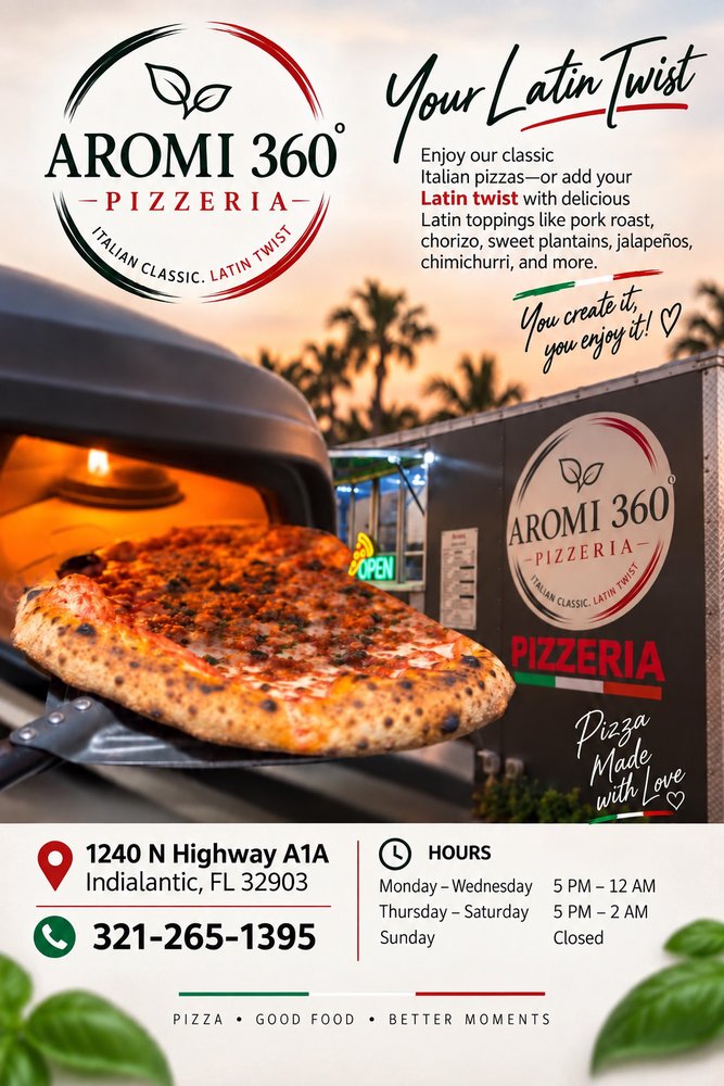 Aromi 360 Pizzeria Logo