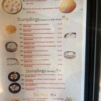 1st dumpling N noodle - Menu - Noodles Near Me - Anaheim, California