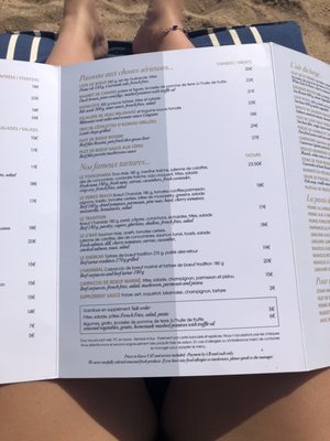 Menu photo 4 Riviera Beach Cannes, 06 Menu photo 4 Riviera Beach Cannes, 06