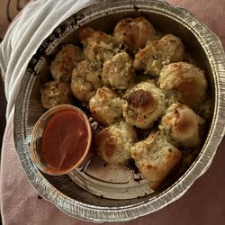 Dozen garlic knots