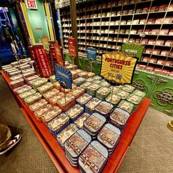 The Fantastic World of the Portuguese Sardine - Rainbow colors make this shop festive.