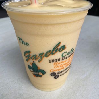 Gazebo Cafe - Mango ice cream daiquiri - Cajun/Creole Near Me - New Orleans, Louisiana Gazebo Cafe - Mango ice cream daiquiri - Cajun/Creole Near Me - New Orleans, Louisiana