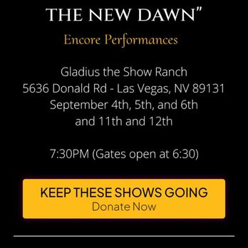 Gladius The Show - Horseback Riding Near Me - Las Vegas, Nevada