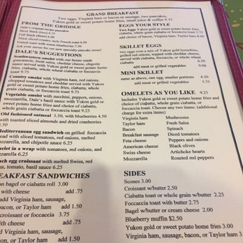 Dale's Pocono Bistro - Breakfast & Brunch Near Me - Bartonsville, Pennsylvania