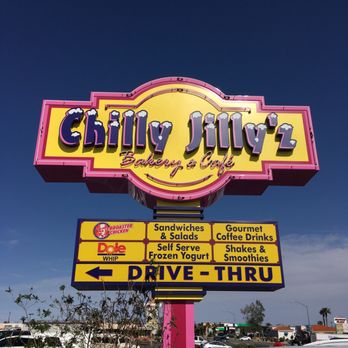 Chilly Jilly'z Bakery & Cafe - The only thing I read on this sign was Dole Whip - Ice Cream & Frozen Yogurt Near Me - Boulder City, Nevada