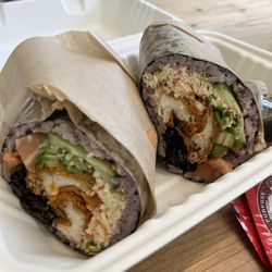 Subo Sushi Burritos - Spider roll