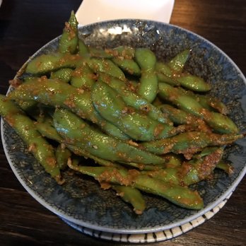 Wasabi - My favorite appetizer Spicy edamame - Sushi Bars Near Me - Johnston, Iowa Wasabi - My favorite appetizer Spicy edamame - Sushi Bars Near Me - Johnston, Iowa