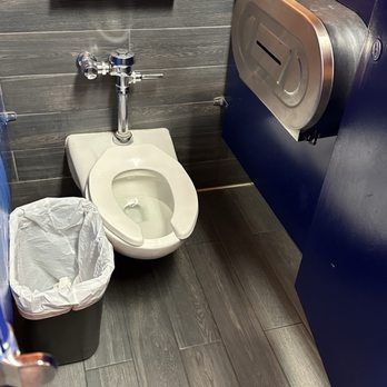 Sky Zone Trampoline Park - No toilet paper. Big, nasty garbages taking up space in every stall. - Trampoline Parks Near Me - Westminster, California