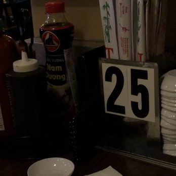 Pho Lu - Pho Luu table set up - Vietnamese Near Me - Garden Grove, California