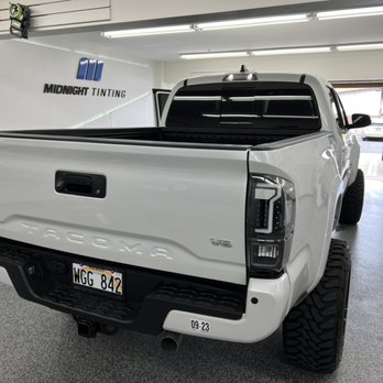 Midnight Tinting - 22' Tacoma tinted with Xpel ceramic tint - Car Window Tinting Near Me - Honolulu, Hawaii