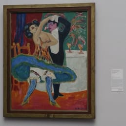"English Dancers" by Kirchner at the Städel Museum "English Dancers" by Kirchner at the Städel Museum
