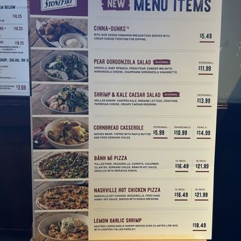 Stonefire Grill - Brea - Specials menu - Barbeque Near Me - Brea, California
