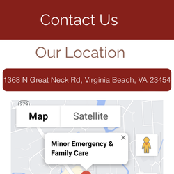 Minor Emergency and Family Care Center - Not recommended