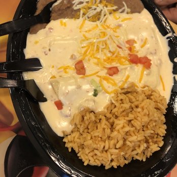 3 Parrots Taco - Cheese Enchilada Plate - Mexican Near Me - Benbrook, Texas