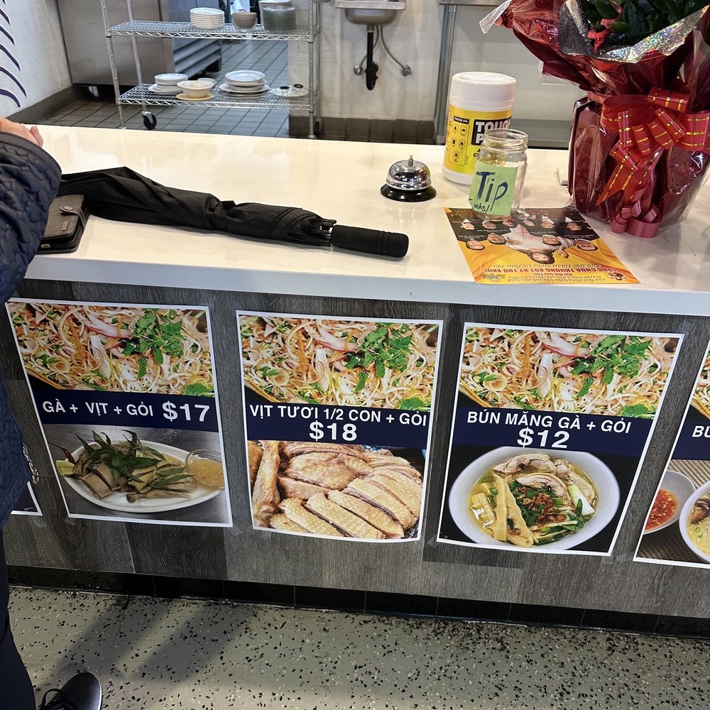 Menu with pricing Menu with pricing