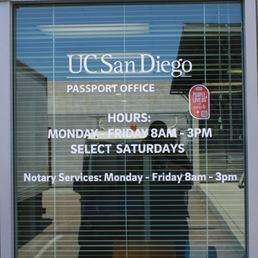 Exterior photo of UCSD Passport Office - La Jolla, California Exterior photo of UCSD Passport Office - La Jolla, California