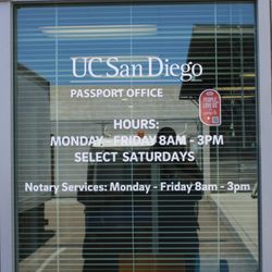 UCSD Passport Office - Office hours and services