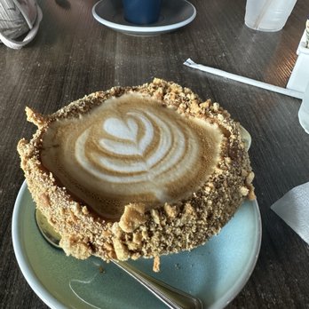 Bistro Cafe - Caramel latte is fireee - Breakfast & Brunch Near Me - Miami, Florida Bistro Cafe - Caramel latte is fireee - Breakfast & Brunch Near Me - Miami, Florida