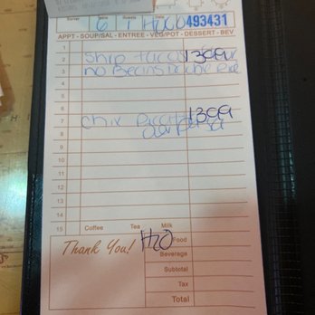 Keys Bite - Receipt - American Near Me - Key Largo, Florida Keys Bite - Receipt - American Near Me - Key Largo, Florida