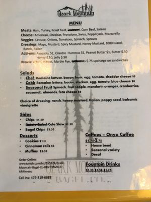 Menu photo 3 Ozark Mountain Bagel Bentonville, AR Menu photo 3 Ozark Mountain Bagel Bentonville, AR