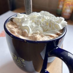 Meadowbrook Diner - Hot Chocolate with whipped cream