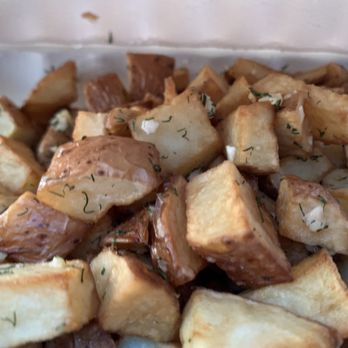 Karczma - Village Style Fried Potatoes (with dill and tons of garlic). DELICIOUS! - Polish Near Me - Brooklyn, New York Karczma - Village Style Fried Potatoes (with dill and tons of garlic). DELICIOUS! - Polish Near Me - Brooklyn, New York