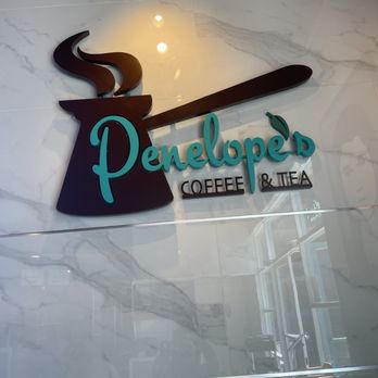 Penelope's Coffee & Tea - Love the sign & the color background matches the inside furnitures too! :) - Coffee & Tea Near Me - Daly City, California Penelope's Coffee & Tea - Love the sign & the color background matches the inside furnitures too! :) - Coffee & Tea Near Me - Daly City, California